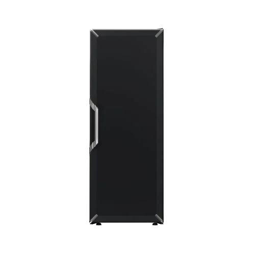 מקרר יין - טמפרטורה אחת - מידה L - שחור - דלת אטומה